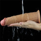  The 8 inches dual layered silicone rotator is fully washable