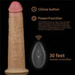 The 8 inches dual layered silicone rotator remote controlled up to 30 feet