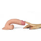 The 8.8 vibrating ultra soft dude  is very flexible and can bend to different angles
