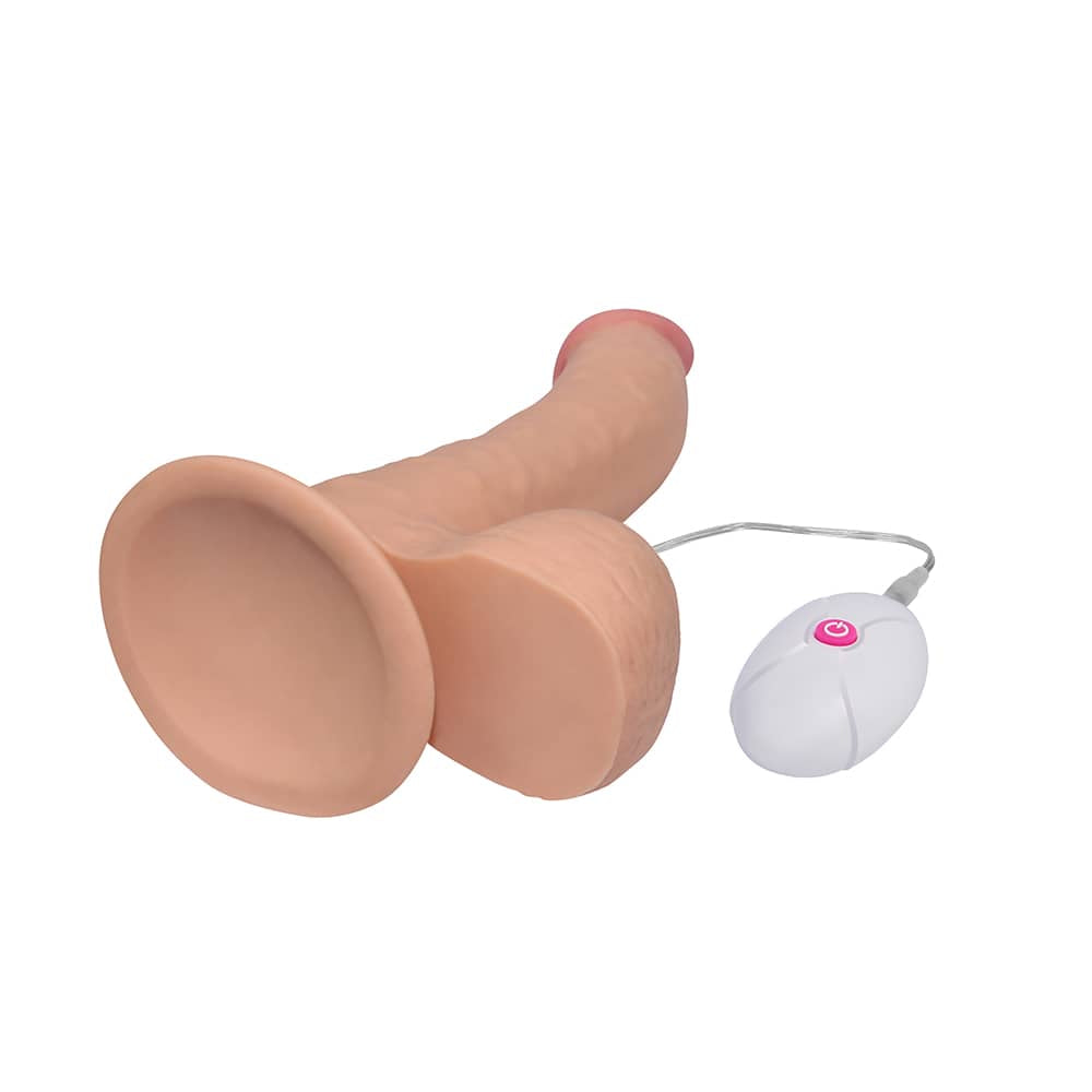 The suction cup of the 8.8 inches the ultra soft vibrating dude 