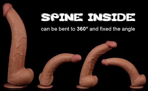 Lovetoy Realistic 13.5" Dual Density Dildo: Your Ultimate Pleasure Companion!