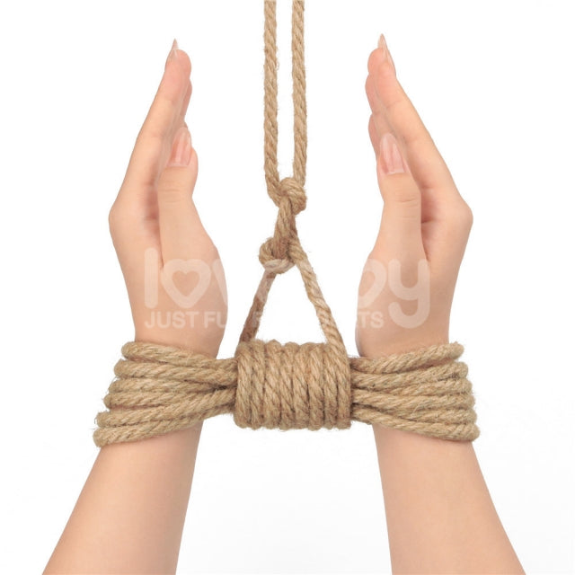 Rebellion Reign Rustic Hemp Bondage Rope