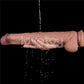 14.5'' Dual Layered Bendable Silicone Cock XXL(Flesh)