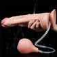 The 10 inches realistic squirting dildo is fully washable