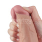 10.5" REAL SOFTEE Rechargeable Vibrating Dildo Flesh