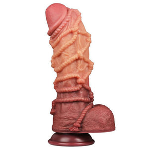 10.5" Dual Density Monster Extreme Rope Realistic Dildo