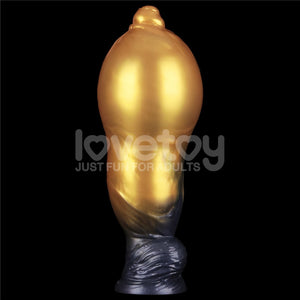 8'' Dual Density Silicone Inflatable Dildo