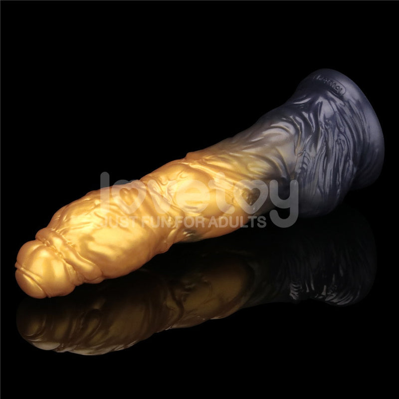 8'' Dual Density Silicone Inflatable Dildo