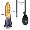 8'' Dual Density Silicone Inflatable Dildo