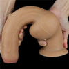 Monster Dildo | 11'' Dual Density Dildo Handle Foreskin Cock