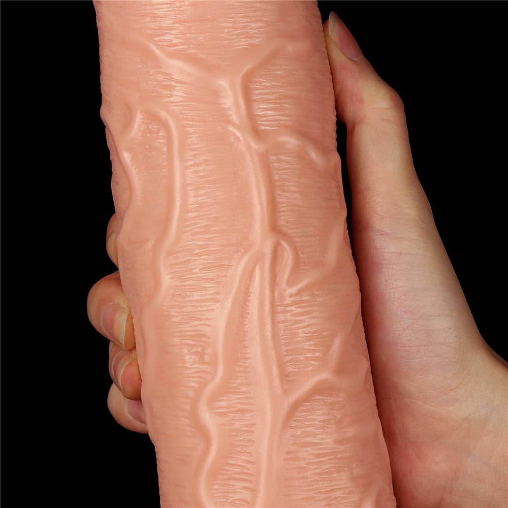 Super real feel experience with this 11 inches realistic long dildo