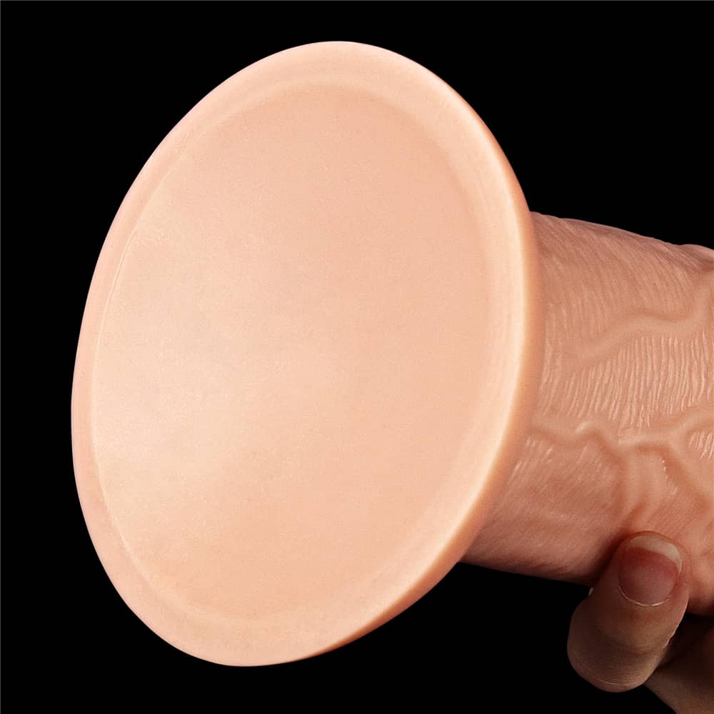 The suction cup of the 11 inches realistic long dildo