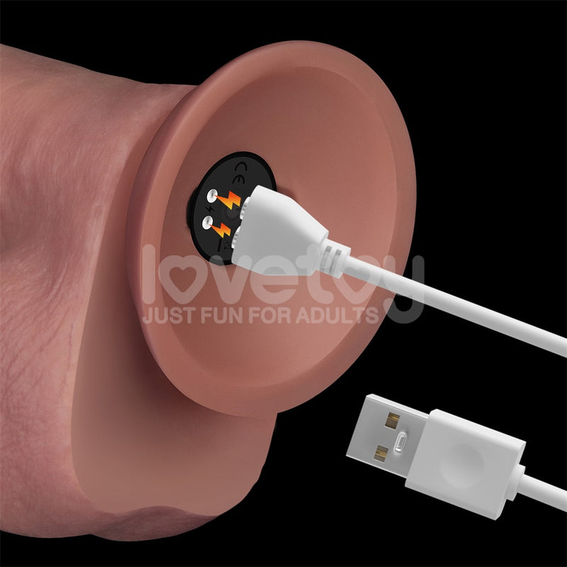 12'' Vibrating Dual Density Power Cock