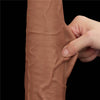 Dual Density Dildo | 13.5” Soft Sliding Monster