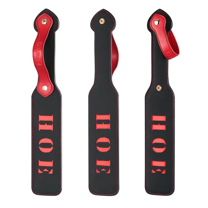 Designer Bondage | 15'' Rebellion Reign Paddle "HOE"