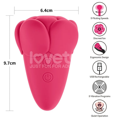 Flicker Rechargeable Vibrator