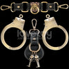 Designer Bondage | Rebellion Reign Heavy Metal Handcuffs (Bronze)