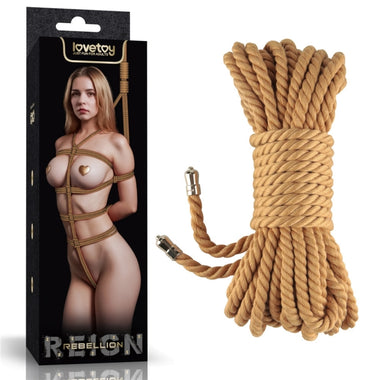 Rebellion Reign Natural Knot Bondage Rope