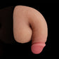The 5 inches skinlike limpy dildo has natural looking head and shaft and balls
