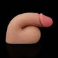 The 5.5 inches skinlike limpy soft dildo has a soft and flat base