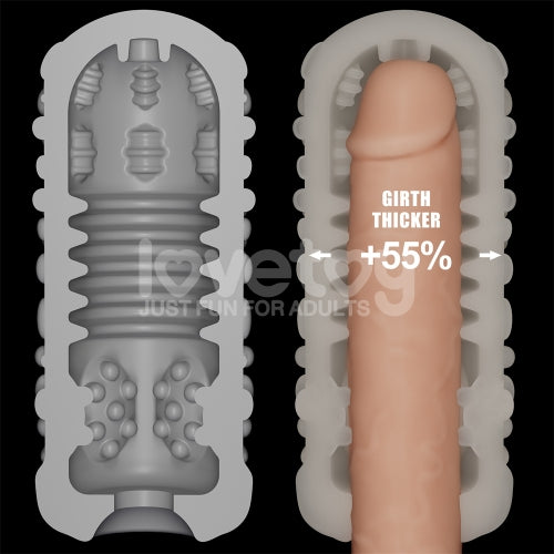 Penis Sleeve | Knights Ring Duo Vibrating Sleeve-Drip