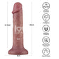 8'' Vibrating Dual Density Power Cock