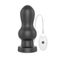 The 7 inches king sized vibrating anal rammer stands upright