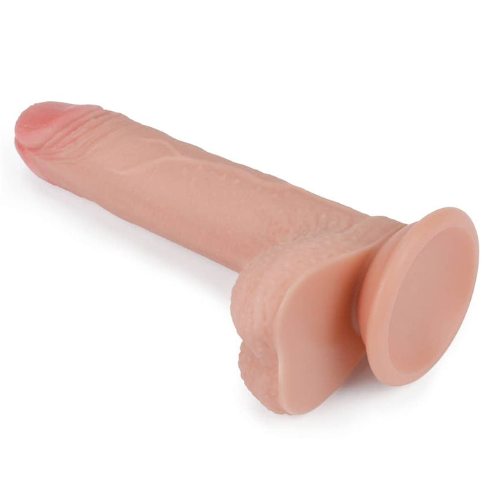 Small Dildo | 7'' Dual Density Platinum Silicone Cock Flesh