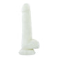  The 7 inches lumino play silicone dildo  is upright