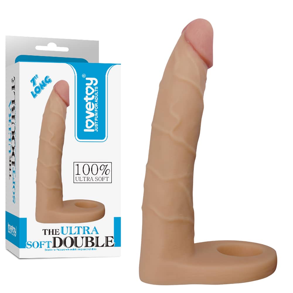 The packaging of the 7 inches super soft double