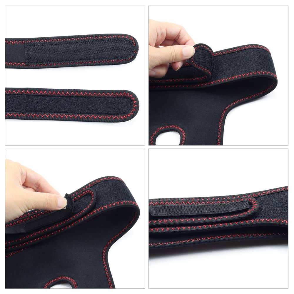The adjustable Velcro sides and elastic webbing of the 7.5 inches dildo strap on harness for women