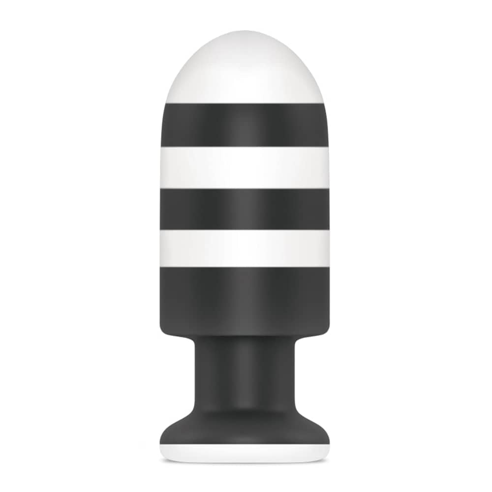 The 7.5 inches x missioner butt plug is upright