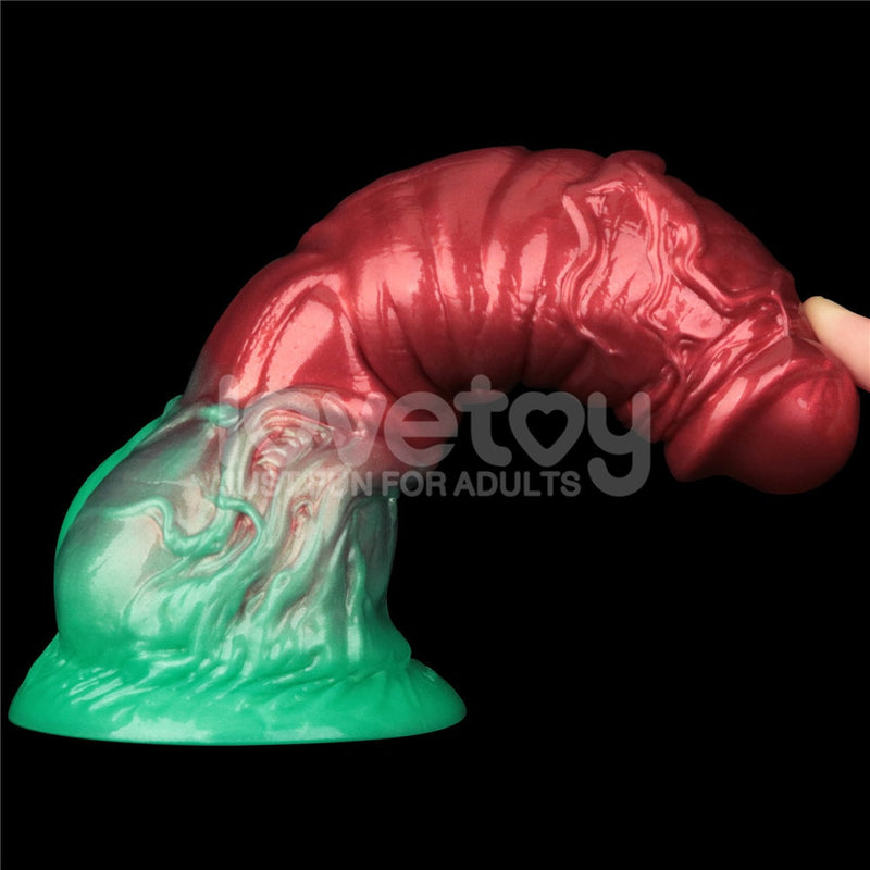 7.5'' Dual Density Silicone Inflatable Dildo