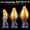 7.5'' Dual Density Silicone Inflatable Dildo