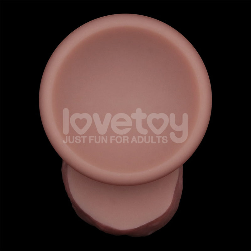 7.5'' Sliding Skin Pro II Dual Layer Silicone Dong