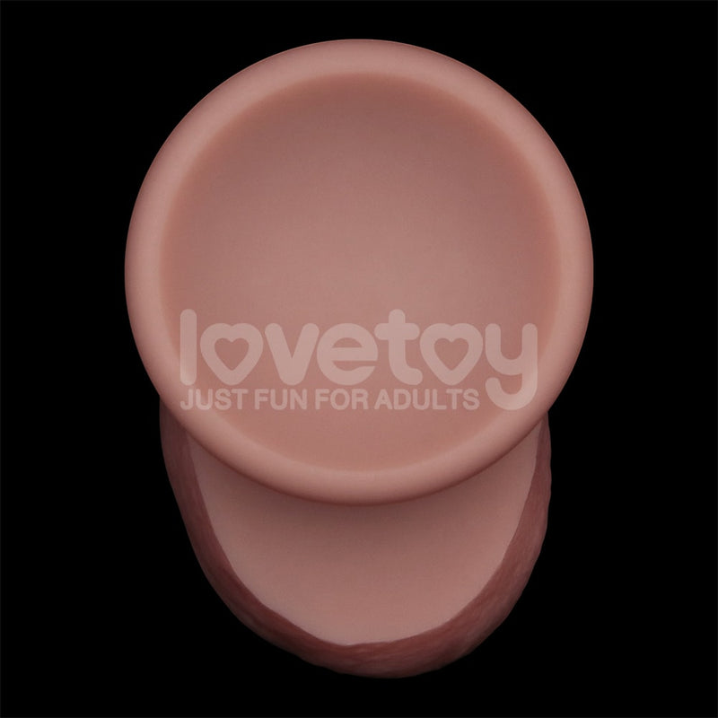 7'' Sliding Skin Pro II Dual Layer Silicone Dong