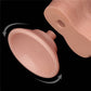 The removable suction cup of the 8 inches sliding skin dual layer flesh dong 