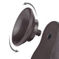 The removable suction cup of the 8.5 inches sliding skin dual layer black dong 