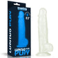 The packaging of the 8.5 inhces lumino play dildo