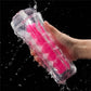 The 8.5 inches pink glow lumino play masturbator   is 100% water resistance