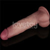 8.5" Vibrating Sliding Skin Pro II Silicone Dong