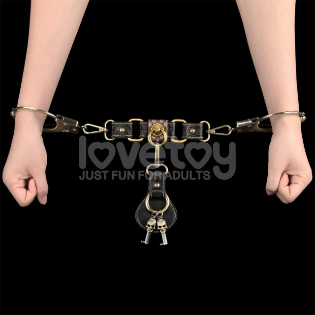 Designer Bondage | Rebellion Reign Heavy Metal Handcuffs (Bronze)