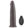 The right side of the 9 inches dual layered silicone rotator black