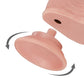 The removable suction cup of the 9 inches sliding skin realistic dildo