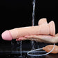 9" Soft Ejaculation Cock With Ball