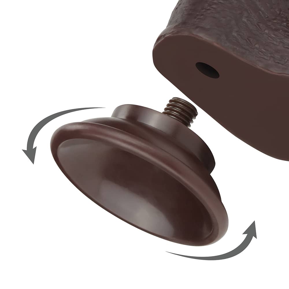 The removable suction cup of the 9 inches black sliding skin dual layer dong 