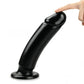 The 9.25 inches king sized anal dildo is very flexible and can bend to different angles