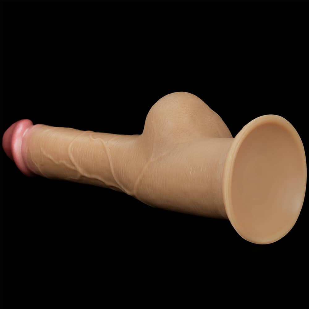 The bottom of the 9.5 inches g spot realistic anal dildo