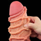 Super real feel experience with this 9.5 inches silicone realistic rope dildo