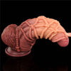 Dual Density Dildo | 9.5'' Dual Density Platinum Silicone Cock with Rope